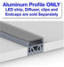Surface Mount LED Strip Channel ~ Model Alu-Epoxy - Wired4Signs USA - Buy LED lighting online