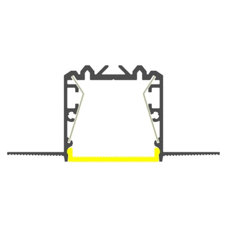 1.38" Plaster-in Trimless Drywall LED Channel ~ Model RPL35US - Wired4Signs USA - Buy LED lighting online