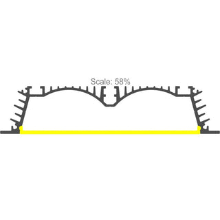 4.5" Large Recessed LED Channel ~ Model RPLW116 - Wired4Signs USA - Buy LED lighting online