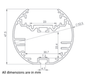 2" Round LED Channel Pendant ~ Model Alu-Round 52 - Wired4Signs USA - Buy LED lighting online