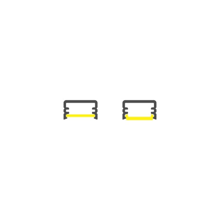 Slim LED Channel ~ Model Slim8 - Wired4Signs USA - Buy LED lighting online