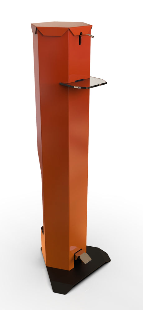 Professional Touch-Free Hand Sanitizer Dispenser ~ SteriStomp Deluxe - Wired4Signs USA - Buy LED lighting online