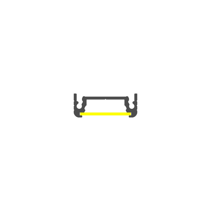 Surface LED Channel With Concealed Mounting ~ Model Surface14 - Wired4Signs USA - Buy LED lighting online
