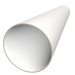 6" Acrylic Tube for LED Lights - Model Smokies150 | Pmma tube, Large Acrylic tube, White Acrylic tube supplier | Wired4signs USA