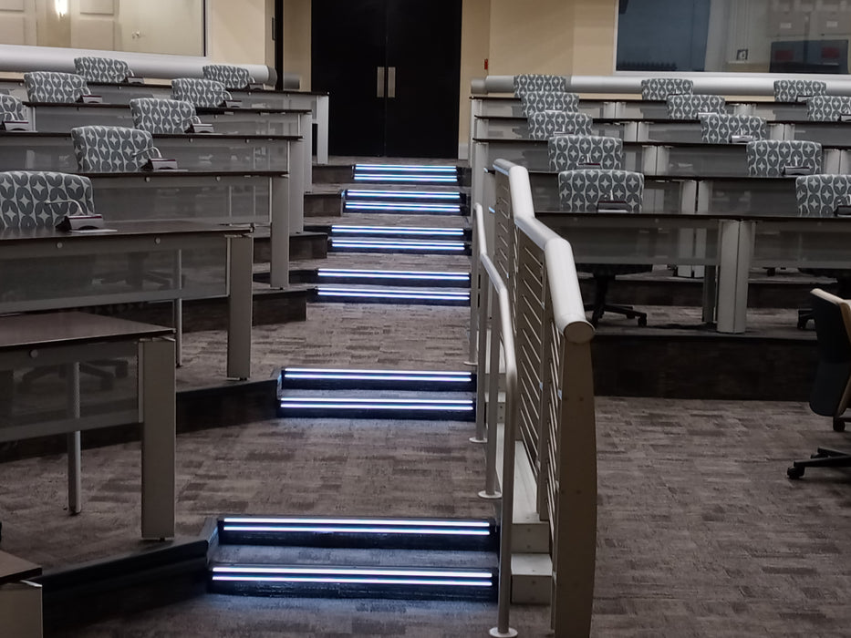 Up-and-Down Stair Lighting LED Channel ~ Model Niza Duo - Wired4Signs USA - Buy LED lighting online