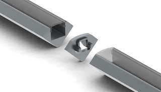 ALU-45 Aluminum linear connector for ALU-45 LED profile - Wired4Signs USA - Buy LED lighting online