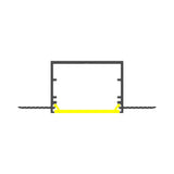 1.3" Deep-Section Plaster-in Drywall LED Channel ~ Model Vario30-05 - Wired4Signs USA - Buy LED lighting online