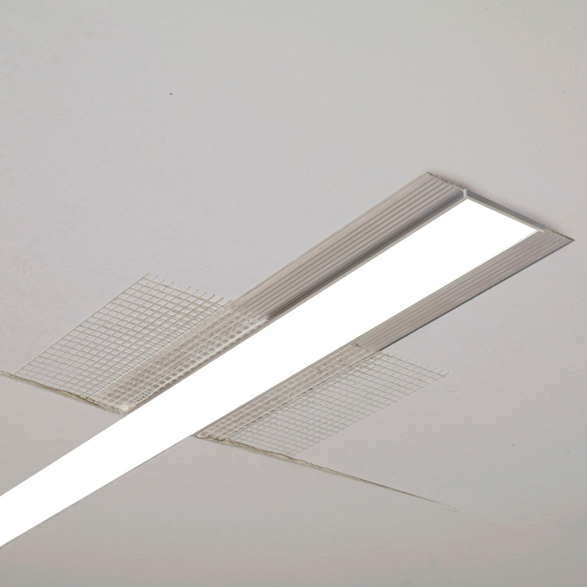 1.3" Shallow-Section Plaster-in Drywall LED Channel ~ Model Vario30-04 - Wired4Signs USA - Buy LED lighting online