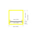 Square Polycarbonate LED Diffuser Square Tube ~ Model Visby - Wired4Signs USA - Buy LED lighting online