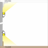 LED Indirect Lighting Channel ~ Model Way10 - Wired4Signs USA - Buy LED lighting online