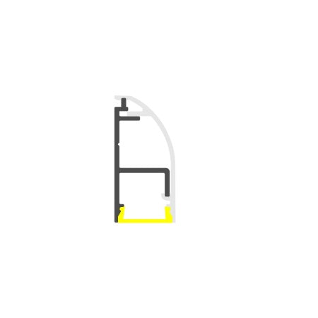 LED Indirect Lighting Channel ~ Model Way10 - Wired4Signs USA - Buy LED lighting online