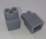 Square Tube Light Adaptor - Wired4Signs USA - Buy LED lighting online