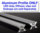 45 Degree Corner LED Channel ~ Model Alu-Corner - Wired4Signs USA - Buy LED lighting online