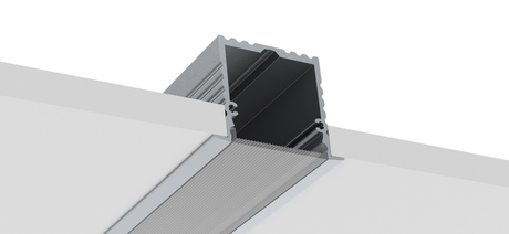 Recess LED Strip Channel ~ Model RPLA [Profile Only] - Wired4Signs USA - Buy LED lighting online