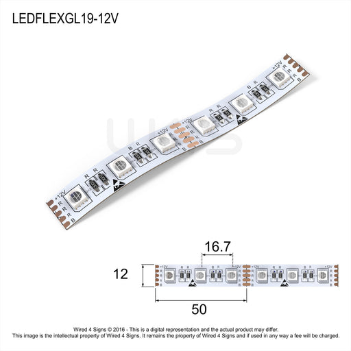 Adjustable Grow Light LED Strip 3Red:1Blue - Wired4Signs USA - Buy LED lighting online