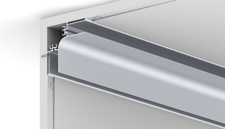 Plaster Board Cornice LED Channel ~ Model Alu-Cove3 - Wired4Signs USA - Buy LED lighting online