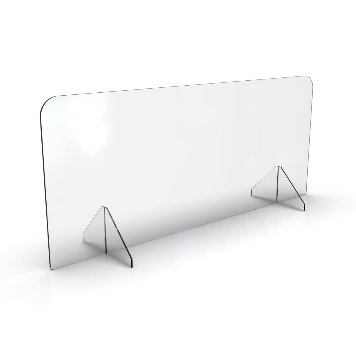 Standard Portable Plastic Sneeze Guard - Wired4Signs USA - Buy LED lighting online