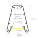 Designer Pendant Light Channel ~ Model Carmen | Wired4signs USA | Contemporary Pendant Light, surface mounted light fixture, Aesthetic light fixture