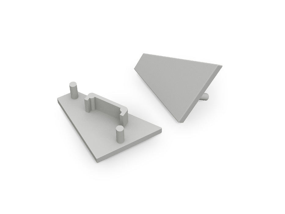 End Cap for Corner14 Profile - Wired4Signs USA - Buy LED lighting online