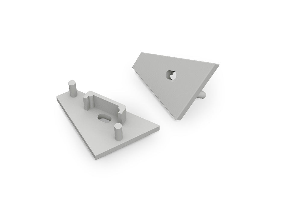 End Cap for Corner14 Profile - Wired4Signs USA - Buy LED lighting online