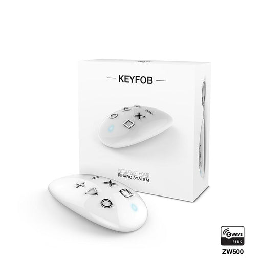 Fibaro Z Wave KeyFob - White - Wired4Signs USA - Buy LED lighting online