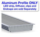4.5" Large Recessed LED Channel ~ Model RPLW116 - Wired4Signs USA - Buy LED lighting online