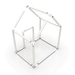 Translucent Elbow with Crossing for Smokies38 Profile - Wired4Signs USA - Buy LED lighting online