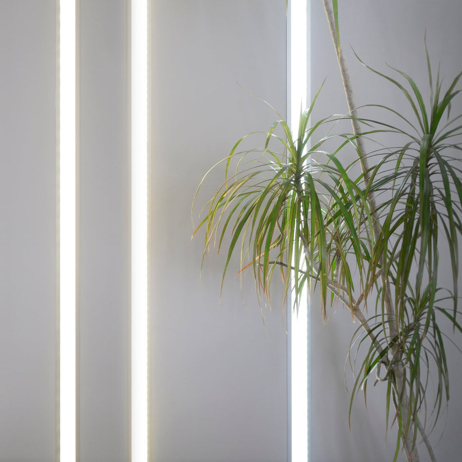Recessed architectural LED strip lighting