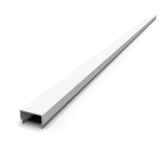 180 Degree Low Square Diffuser for Flo Profile - Wired4Signs USA - Buy LED lighting online