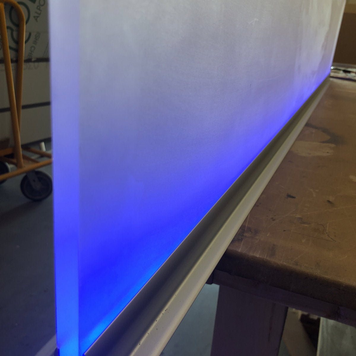 Edge-Lit LED Profile for Shelves and Signage ~ Model Ginebra - Wired4Signs USA - Buy LED lighting online