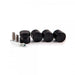 Gyford 1"D x 1/2"L Through-hole Standoff Kit ~ Gyford Standoffs - Wired4Signs USA - Buy LED lighting online