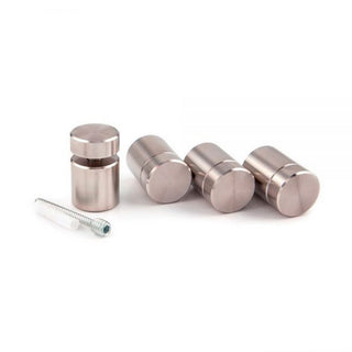 Gyford 1"D x 1"L Stainless Steel Standoff Kit ~ Gyford Standoffs - Wired4Signs USA - Buy LED lighting online