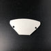 Anodized, aluminum end caps for ALU45-Wide profile, without cable hole (each) - Wired4Signs USA - Buy LED lighting online