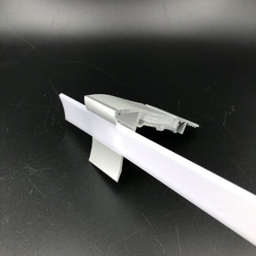 Vertical (front) diffuser for STAIR2 series profiles, frosted - Wired4Signs USA - Buy LED lighting online