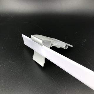 Vertical (front) diffuser for STAIR2 series profiles, frosted - Wired4Signs USA - Buy LED lighting online