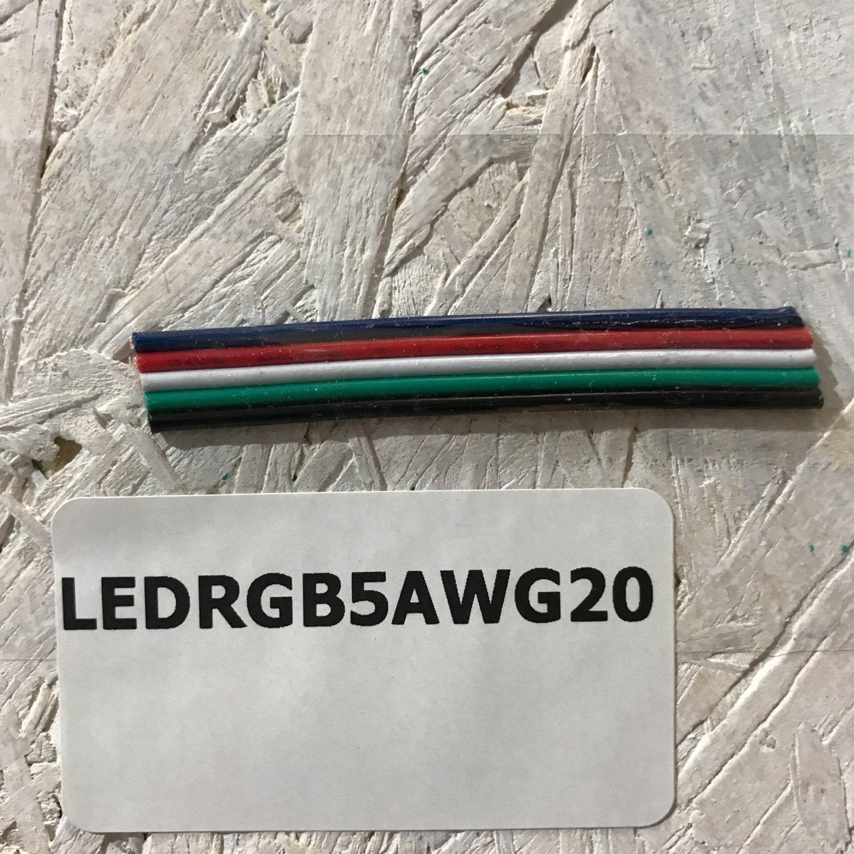 RGBW Wire ~ 5-core