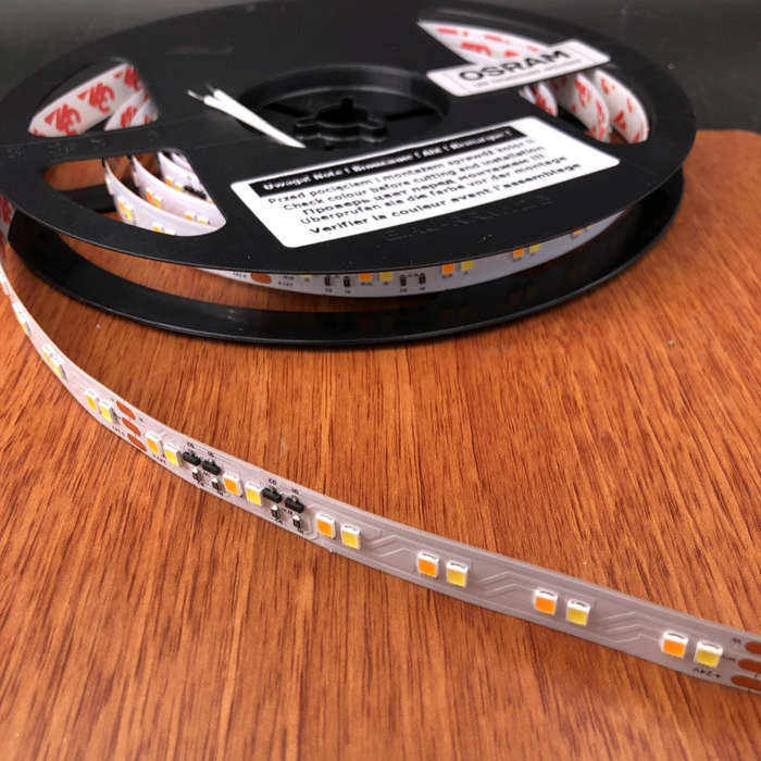 White Adjustable IP20/IP68 LED Strip (24V) ~ Sunrise Series - Wired4Signs USA - Buy LED lighting online