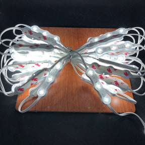 Samsung chip 3 LED module with 170 deg lens (12V) ~ White Peanut Series - Wired4Signs USA - Buy LED lighting online