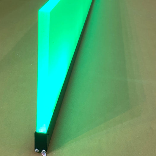 LED Glass Railing Edge-Lit LED Strip Channel ~ Model Alu-Glass 2m (78)