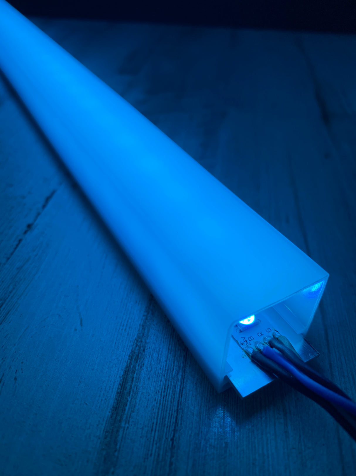 Square Polycarbonate LED Diffuser Square Tube ~ Model Visby - Wired4Signs USA - Buy LED lighting online
