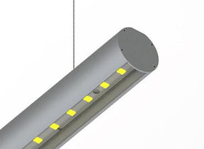 2" Round LED Channel Pendant ~ Model Alu-Round 52 - Wired4Signs USA - Buy LED lighting online