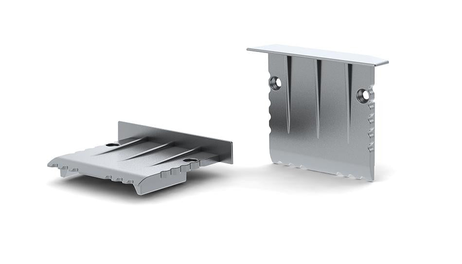 Aluminum end cap for RPLA w/out cable hole