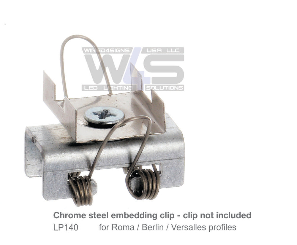 Roma/Berlin/Versalles Embedding Spring - Wired4Signs USA - Buy LED lighting online