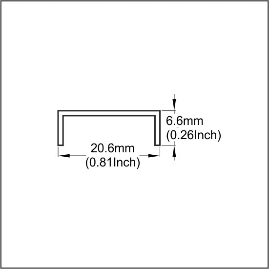 LED Mounting Plate for Linea20 Profile - Wired4Signs USA - Buy LED lighting online