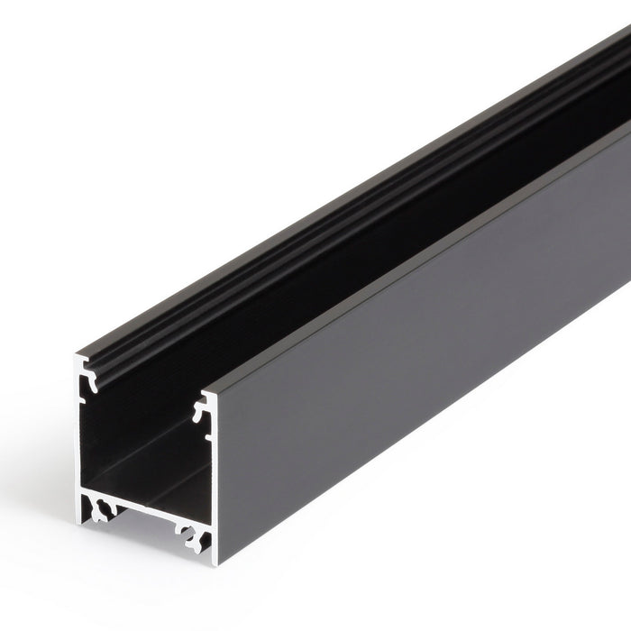 0.9" Suspended/Surface Mount Ceiling LED Strip Channel ~ Model Linea20 - Wired4Signs USA - Buy LED lighting online