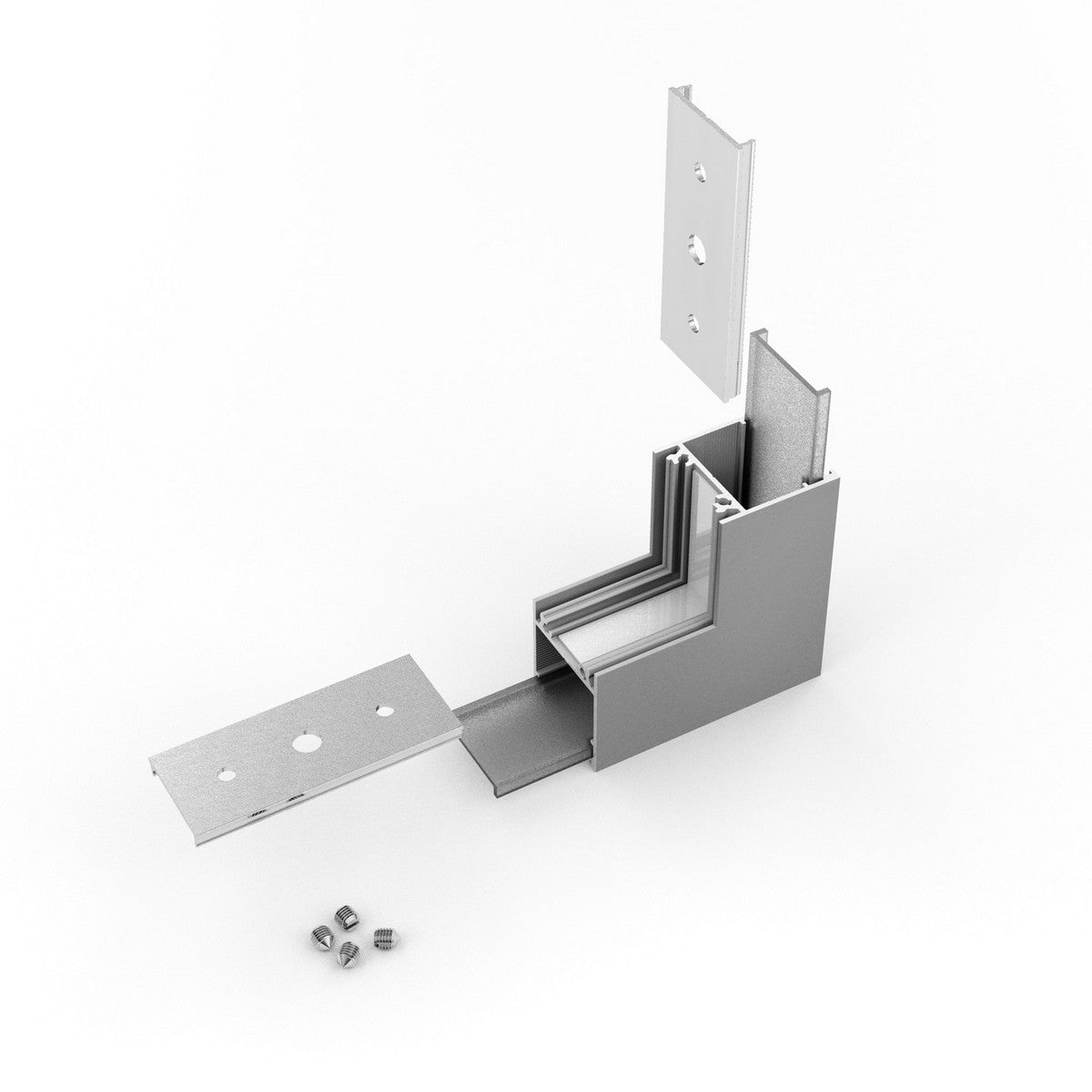 270 Degree Perpendicular Connector for Linea20 Profile - Wired4Signs USA - Buy LED lighting online