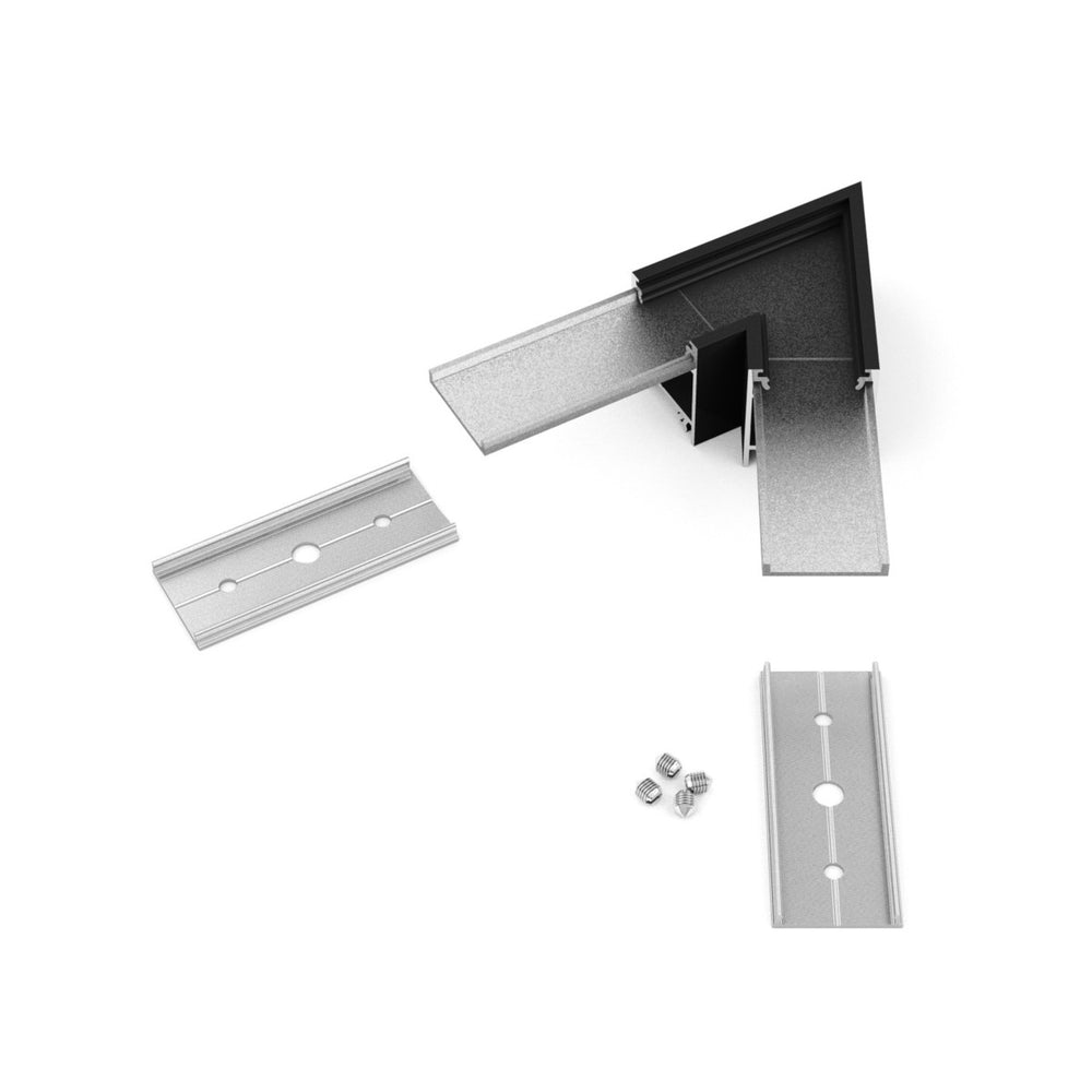 60 Degree Corner Connector for Linea20 Profile - Wired4Signs USA - Buy LED lighting online