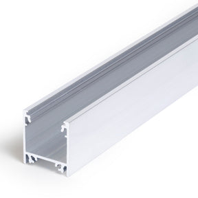 0.9" Suspended/Surface Mount Ceiling LED Strip Channel ~ Model Linea20 - Wired4Signs USA - Buy LED lighting online