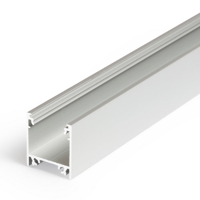 0.9" Suspended/Surface Mount Ceiling LED Strip Channel ~ Model Linea20 - Wired4Signs USA - Buy LED lighting online