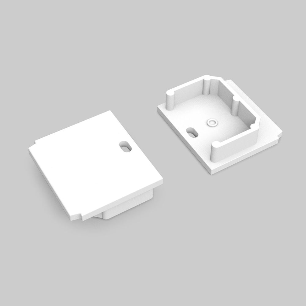 End Cap for Linea-In20 Trimless Profile - Wired4Signs USA - Buy LED lighting online